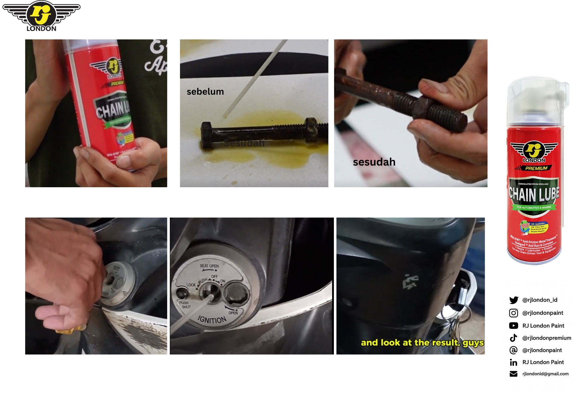 Chain Lube Premium, Bukan Hanya untuk Rantai Motor